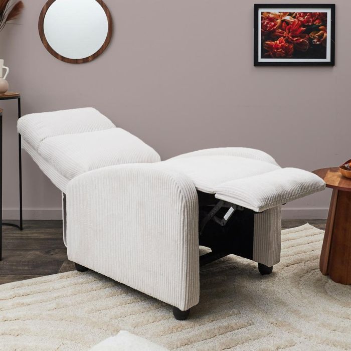 Sillón Reclinable Scott Beige Home Deco Factory 1