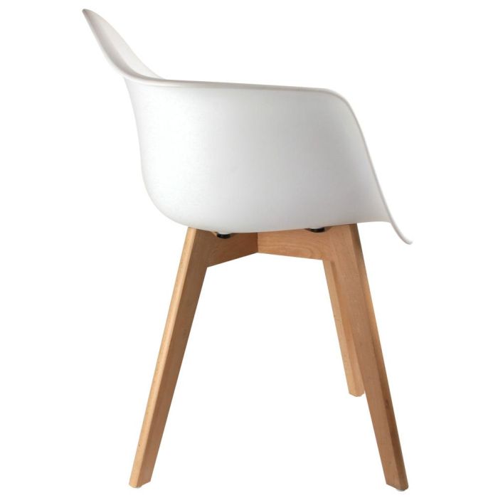 Silla Butaca Infantil Blanca Home Deco Factory 2