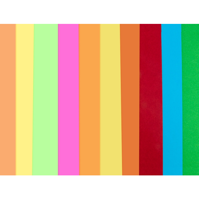 Liderpapel Bloc trabajos manuales cartulina 180 g/m² 240x315mm 10 hojas colores neon e intensos 4