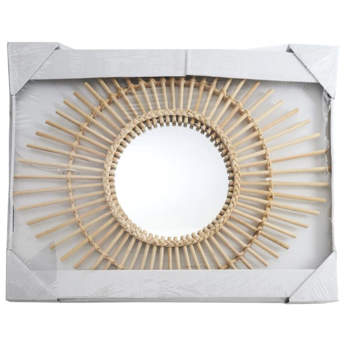 Espejo Ratán Home Deco Factory 58 cm