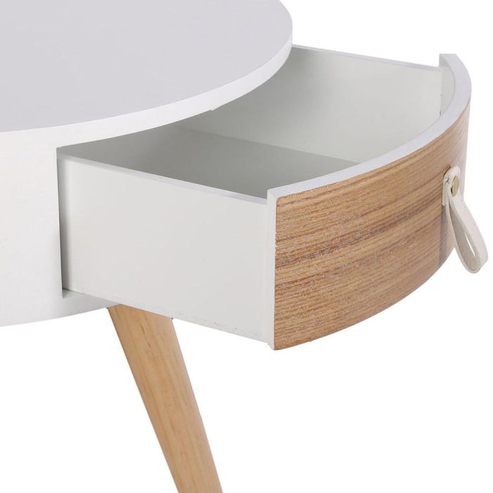 Mesa Con Cajón Cm Home Deco Factory diámetro 35 BL altura 46,5 BL 4