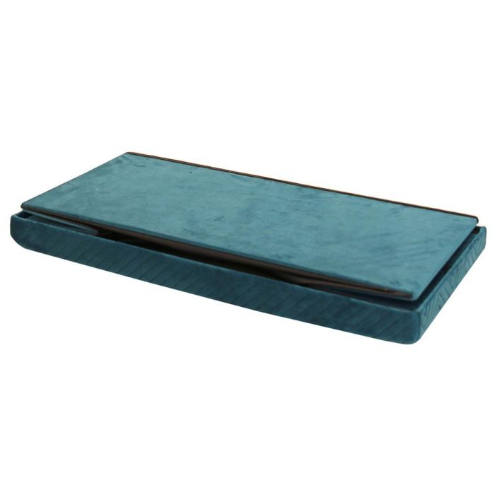 Banco-Puf Plegable Azul Zig-Za Home Deco Factory 3