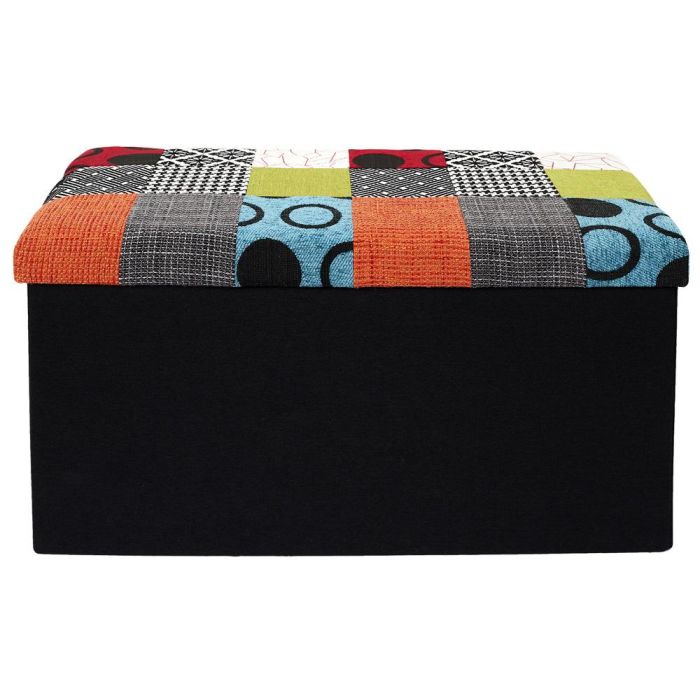 Banco-Puf Plegable Patchwork Home Deco Factory 3