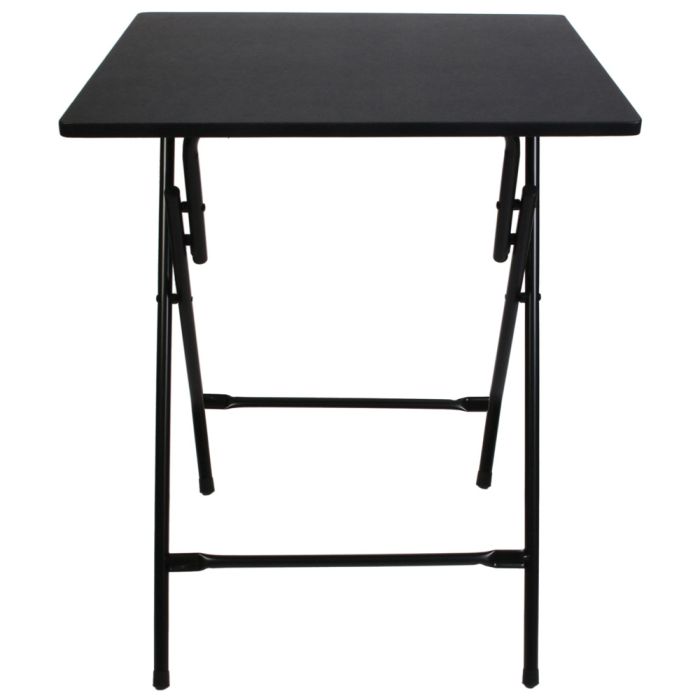 Mesa plegable negro ulm 60x60 cm 2