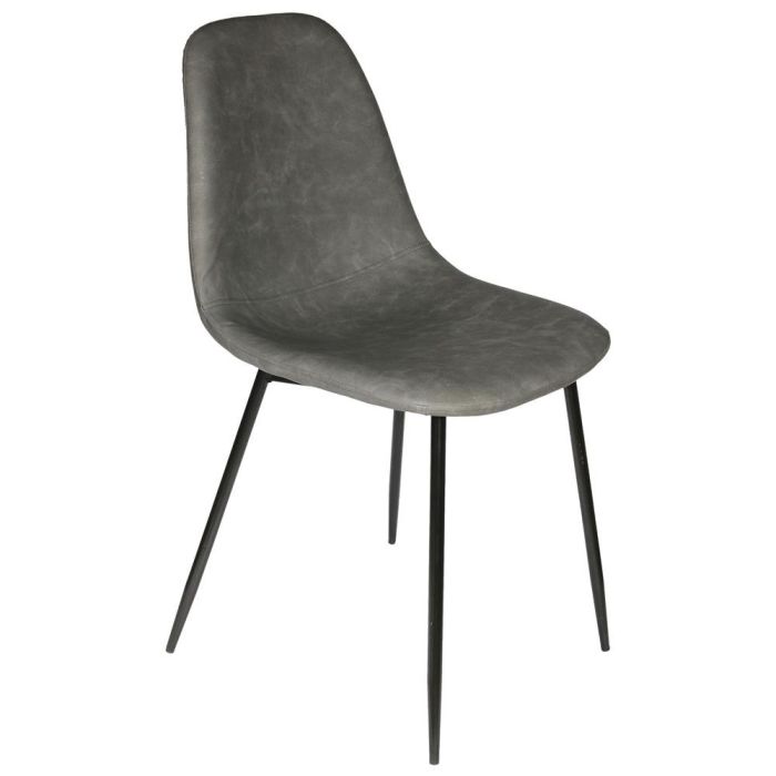 Silla Gris Amber Home Deco Factory