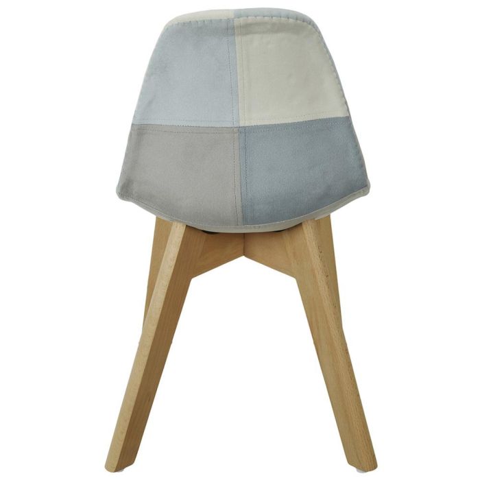 Silla Infantil Patchwork Azul Home Deco Kids 3