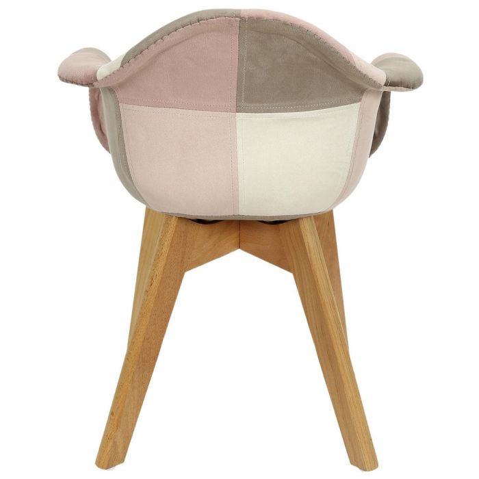 Butaca Patchwork Infantil Rosa Home Deco Kids 3