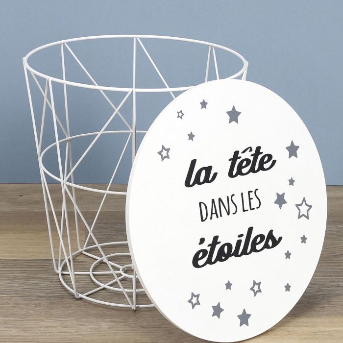 Cesta- Mesa Varilla Estrellas Home Deco Kids 1