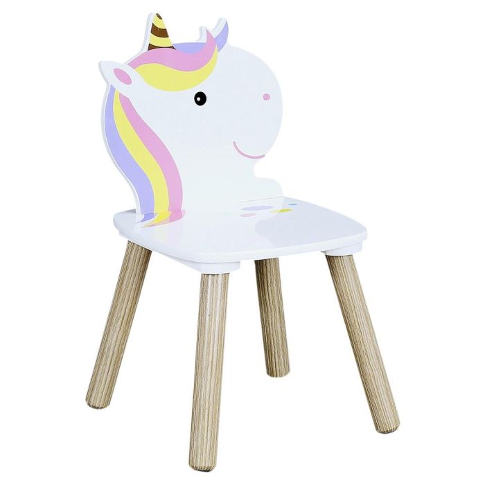 Mesa Con 2 Sillas Infantil Unicornio Home Deco Kids 4