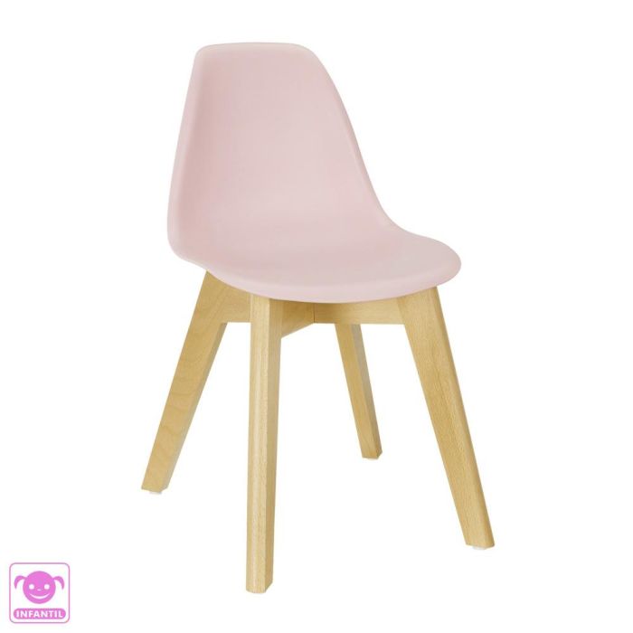 Silla Infantil Rosa Scandinave Home Deco Kids