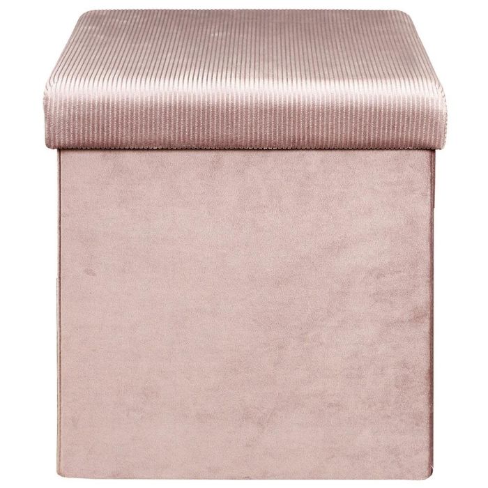 Caja-Puf Plegable Rosa Giulia Home Deco Factory 2