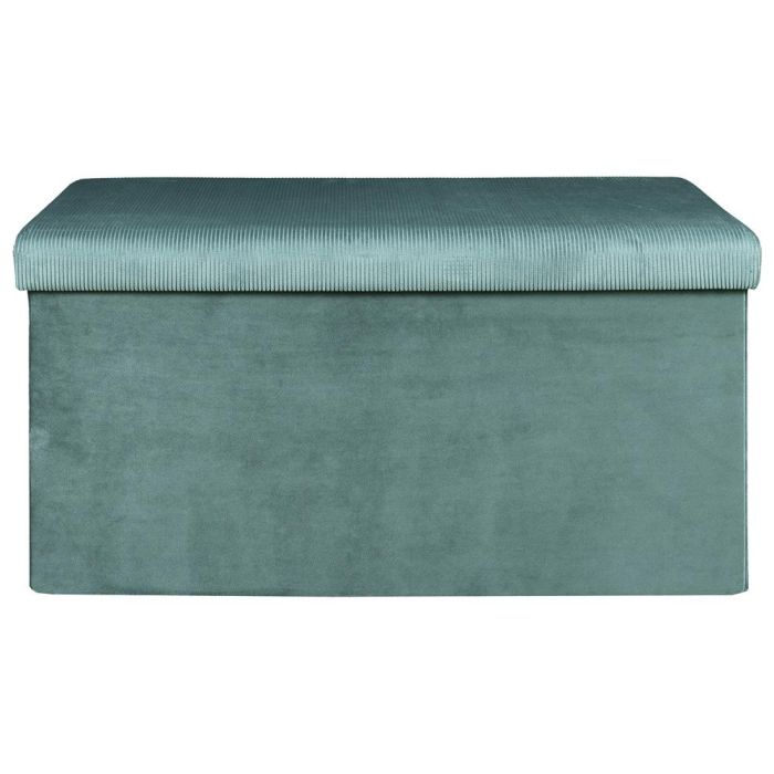 Banco-Puf Plegable Azul Giulia Home Deco Factory 2