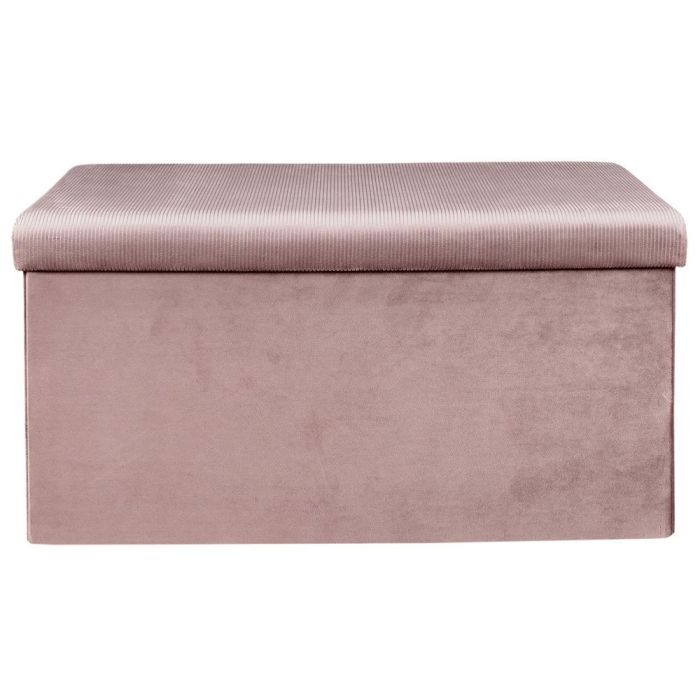 Banco-Puf Plegable Rosa Giulia Home Deco Factory 2