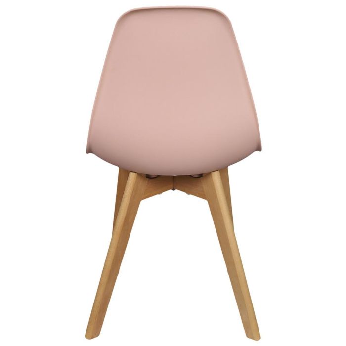 Silla Escandinava Rosa Home Deco Factory 3