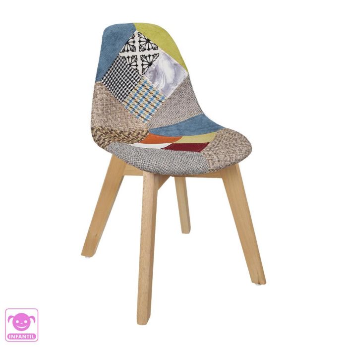 Silla Infantil Patchwork Home Deco Kids