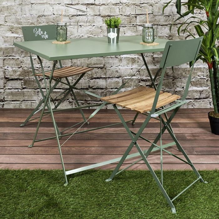 Silla Plegable Verde Bella Vit Home Deco Factory 1