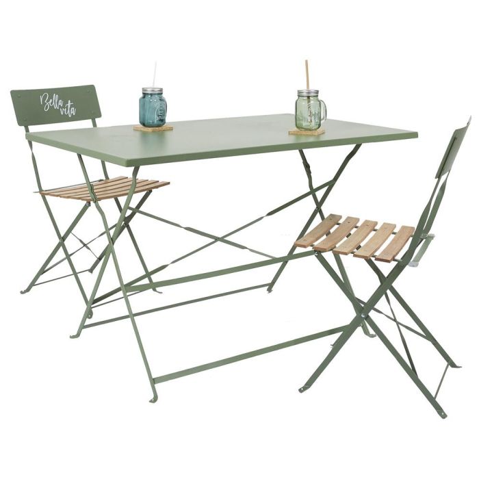 Silla Plegable Verde Bella Vit Home Deco Factory 3