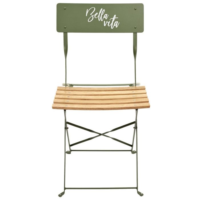 Silla Plegable Verde Bella Vit Home Deco Factory 4