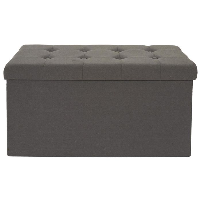 Banco-Puf Plegable Eleonor Gris Home Deco Factory 2