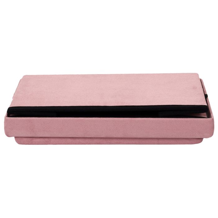 Caja de banco plegable compatible con ladrillo rosa 5