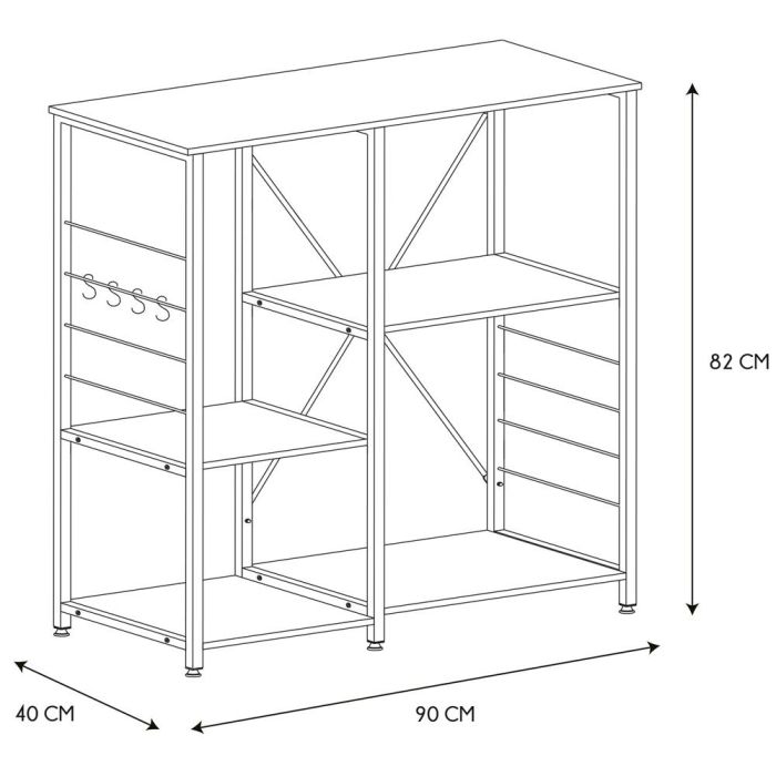 Mueble Almacenaje Adicional Home Deco Factory 6