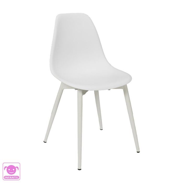 Silla Infantil Blanca Home Deco Kids