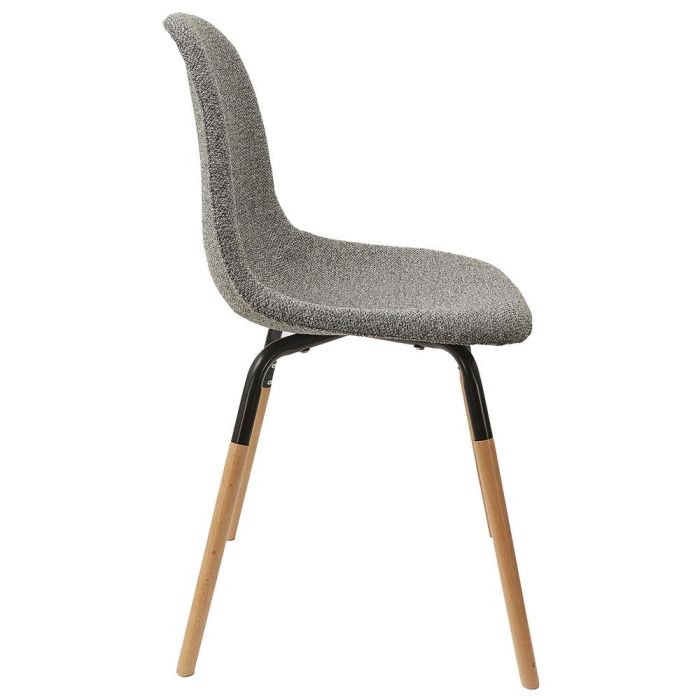 Silla Phenix Tela Gris Home Deco Factory 2