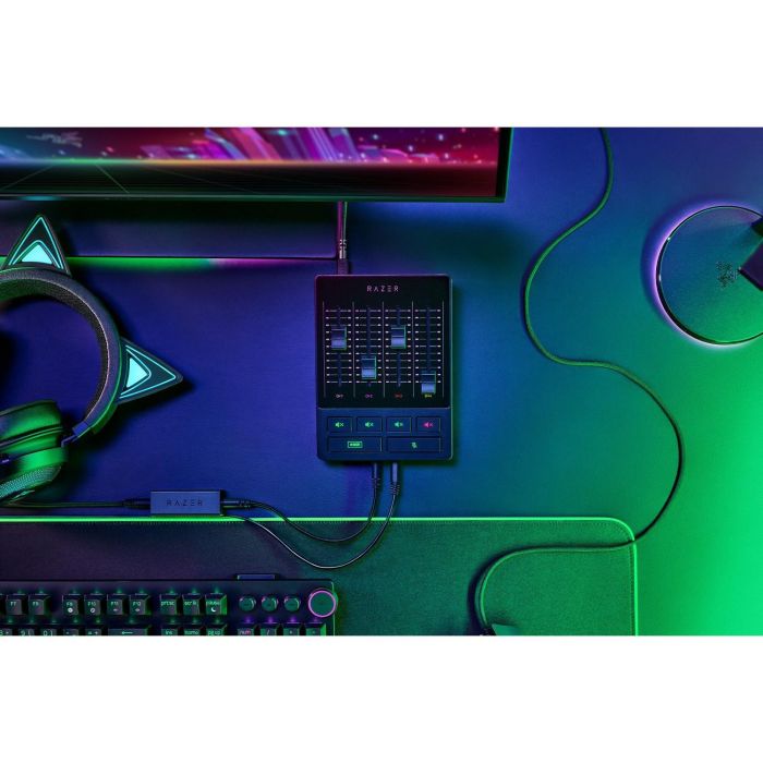 Razer Audio Mixer - Mezclador de Audio - Color Negro 1 Razer Audio Mixer - Mezclador de Audio - Color Negro 1