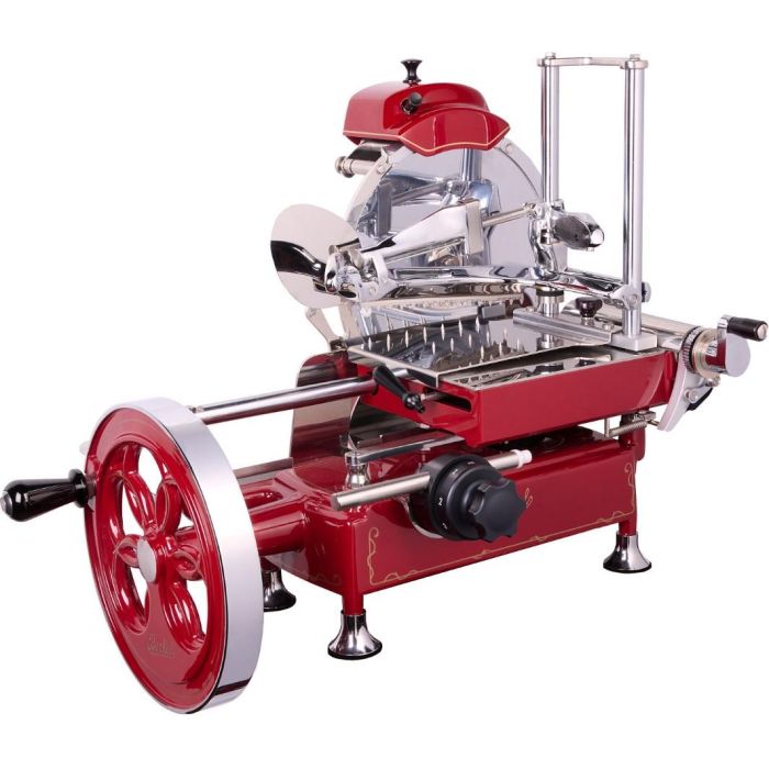 Berkel Volano B2 rot fiorato Schwungrad-Aufschnittmaschine 1 Berkel Volano B2 rot fiorato Schwungrad-Aufschnittmaschine 1