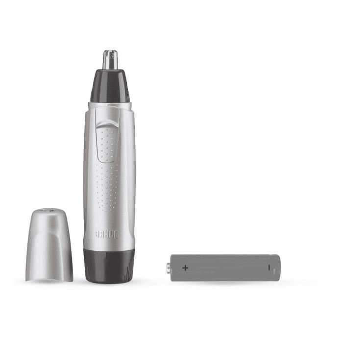 Braun EN10 Recortadora de Vello Nasal y Oído, Cuchilla Circular de Alto Rendimiento, Afeitado Preciso Sin Tirones, Lavable, 60 Min Autonomía 1 Braun EN10 Recortadora de Vello Nasal y Oído, Cuchilla Circular de Alto Rendimiento, Afeitado Preciso Sin Tirones, Lavable, 60 Min Autonomía 1
