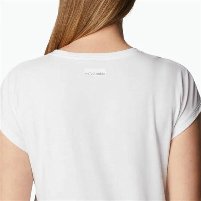 Camiseta de Manga Corta Mujer Columbia Trek™ Blanco 1 Camiseta de Manga Corta Mujer Columbia Trek™ Blanco 1