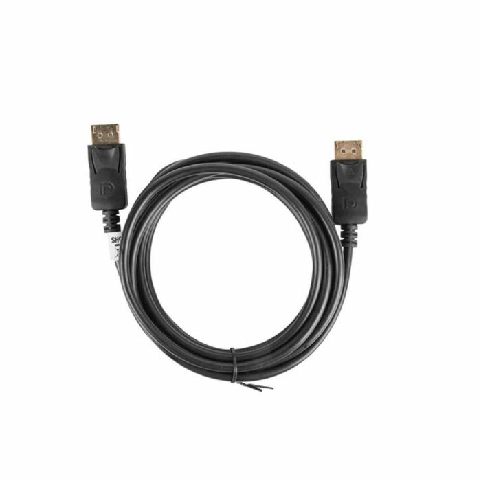 Lanberg CA-DPDP-10CC-0030-BK Cable DisplayPort 3m Negro 1 Lanberg CA-DPDP-10CC-0030-BK Cable DisplayPort 3m Negro 1
