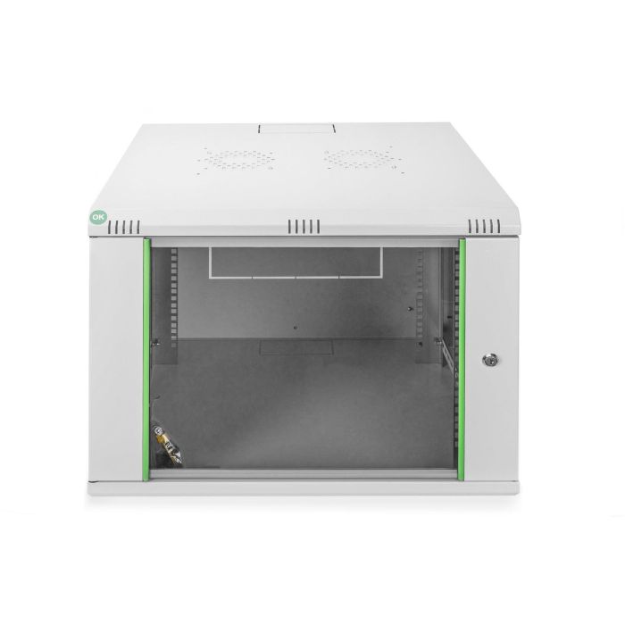DIGITUS Wandgehäuse Dynamic 7HE 416.15x600x600mm grau 2 DIGITUS Wandgehäuse Dynamic 7HE 416.15x600x600mm grau 2