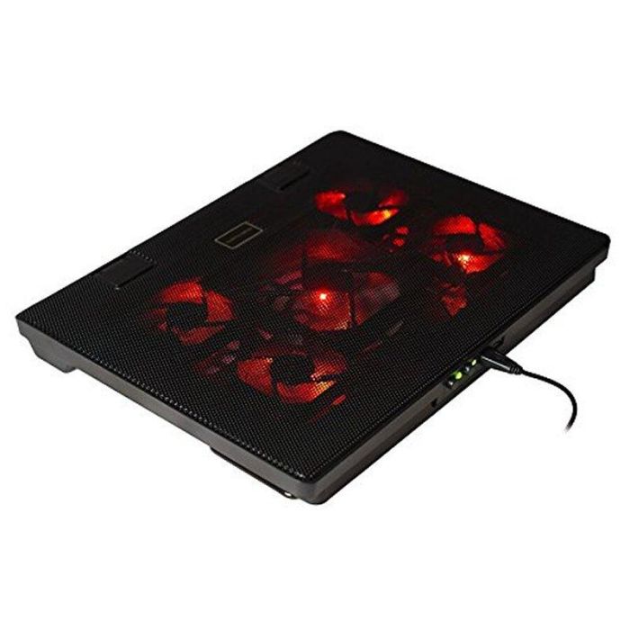 Mars Gaming MNBC2 Soporte Refrigerante para Portátiles Gaming hasta 17.3" con 5 Ventiladores Iluminación LED Roja y 6 Ángulos Inclinación 3 Mars Gaming MNBC2 Soporte Refrigerante para Portátiles Gaming hasta 17.3" con 5 Ventiladores Iluminación LED Roja y 6 Ángulos Inclinación 3