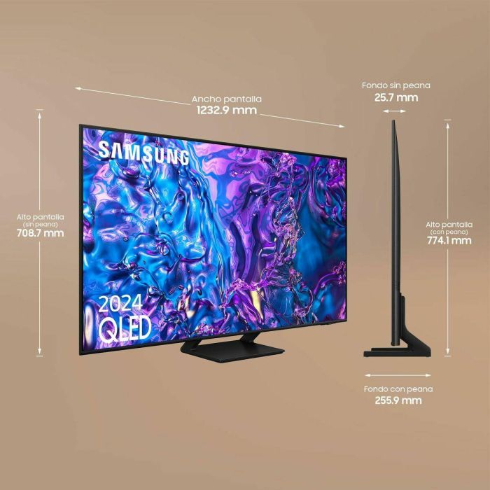 Smart TV Samsung TQ55Q77DATXXC 55" 4K Ultra HD LED HDR QLED 6