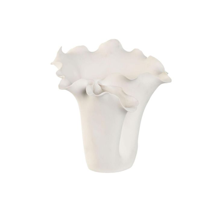 Jarron Shabby DKD Home Decor Blanco 26 x 27 x 29 cm Jarron Shabby DKD Home Decor Blanco 26 x 27 x 29 cm
