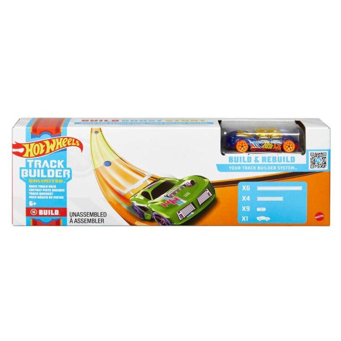 Pistas de coches hot wheels incluye 10 piezas y 1 vehículo die-cast 0 Pistas de coches hot wheels incluye 10 piezas y 1 vehículo die-cast 0