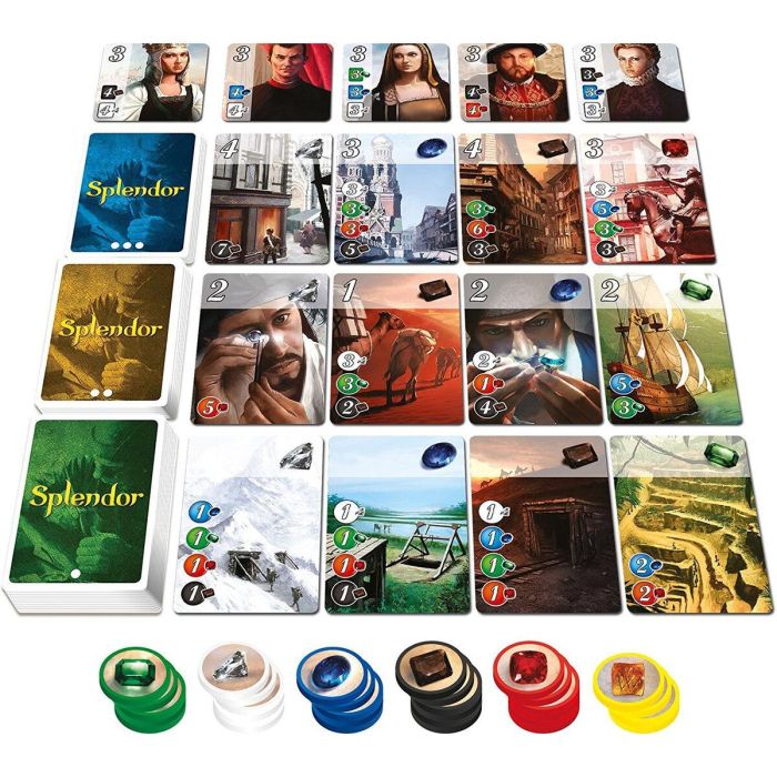 Asmodee Splendor Juego de Mesa para 2+ Jugadores desde 10 Años 1