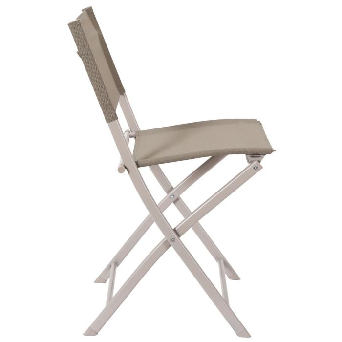 Silla Plegable Elba Beige Home Deco Factory 2