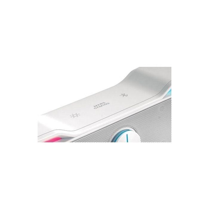 Barra de Sonido con Bluetooth Mars Gaming MSBX/ 10W/ 2.0/ Blanca 2 Barra de Sonido con Bluetooth Mars Gaming MSBX/ 10W/ 2.0/ Blanca 2