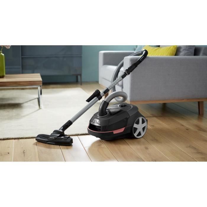 Aspirador de bote con bolsa - PHILIPS - XD5123/10 - 900 W - 4 L - Negro 2 Aspirador de bote con bolsa - PHILIPS - XD5123/10 - 900 W - 4 L - Negro 2