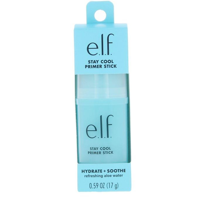 Elf Cosmetics STAY COOL Primer Frío Stick en Crema, Facial, Maquillaje de Larga Duración - 17 g