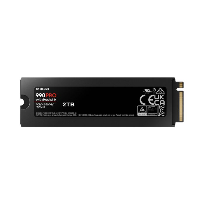 Samsung 990 PRO SSD 2TB M.2 PCIe 4.0 NVMe Lectura 7450 MB/s Escritura 6900 MB/s para PC y PS5 con Disipador RGB 1 Samsung 990 PRO SSD 2TB M.2 PCIe 4.0 NVMe Lectura 7450 MB/s Escritura 6900 MB/s para PC y PS5 con Disipador RGB 1