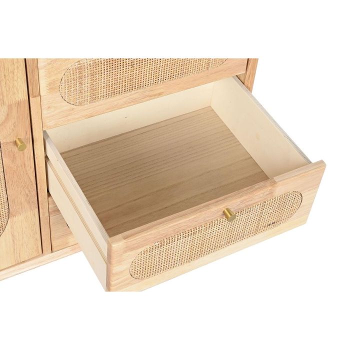 Aparador DKD Home Decor Natural Metal Madera de caucho 73,5 x 35 x 78 cm 4 Aparador DKD Home Decor Natural Metal Madera de caucho 73,5 x 35 x 78 cm 4