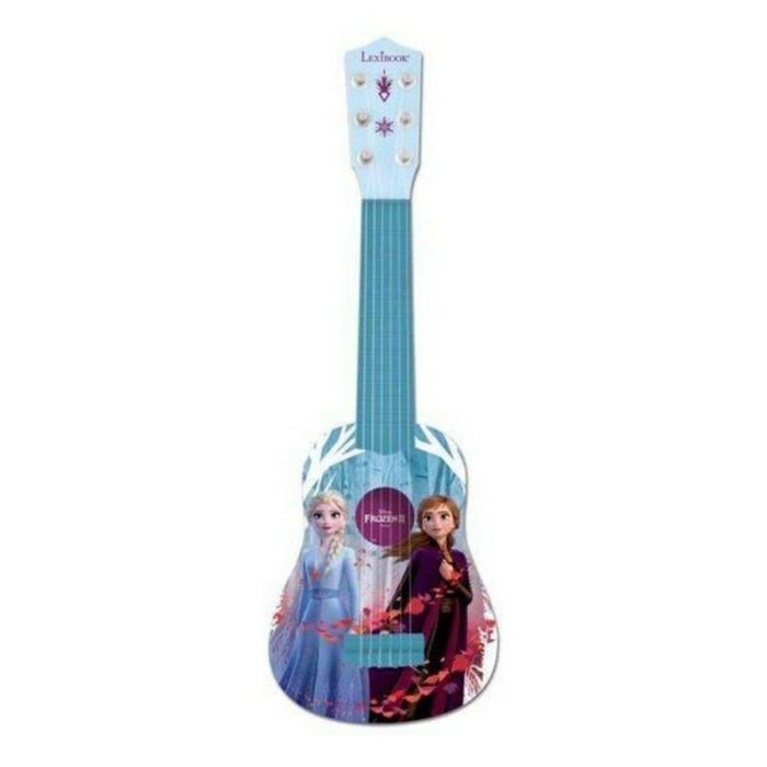 Lexibook Guitarra acústica para niños La Reina de las Nieves 53 cm, Mi Primera Guitarra de Plástico con 6 cuerdas y guía de aprendizaje para +3 años Lexibook Guitarra acústica para niños La Reina de las Nieves 53 cm, Mi Primera Guitarra de Plástico con 6 cuerdas y guía de aprendizaje para +3 años