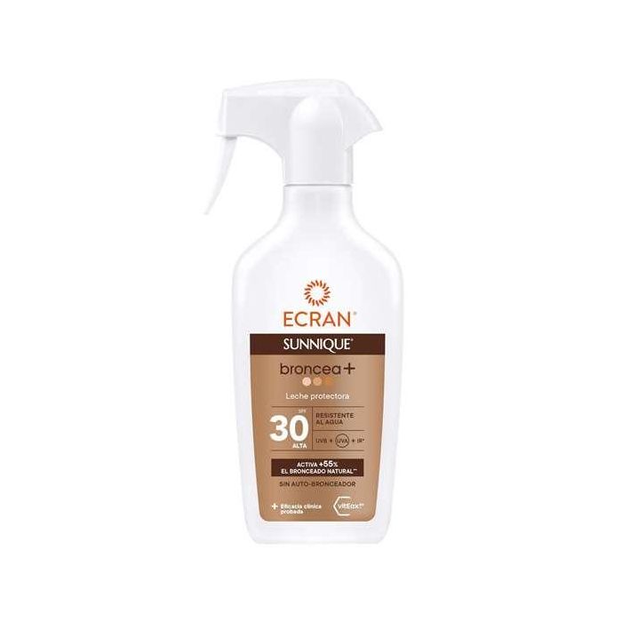 Leche protectora sunnique broncea pistola f30 275 ml ecran