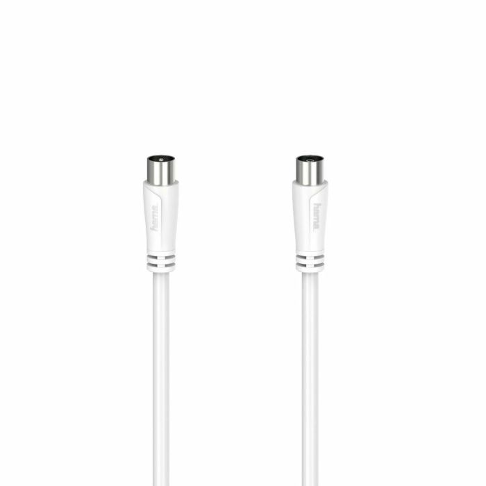 Cable Coaxial Antena TV Hama 00205047 Blanco 5 m 2 Cable Coaxial Antena TV Hama 00205047 Blanco 5 m 2