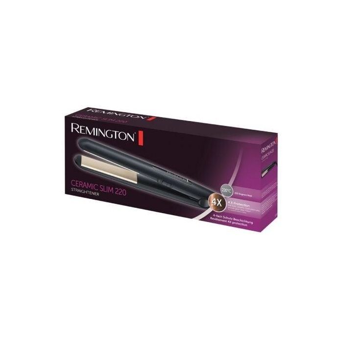 Plancha para el Pelo Remington Ceramic Slim 220 S1510/ Negro 1 Plancha para el Pelo Remington Ceramic Slim 220 S1510/ Negro 1