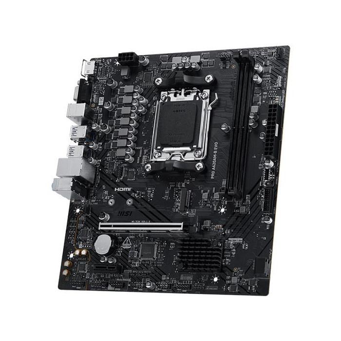 MSI PRO A620AM-B EVO 7E36-001R Placa Base DDR5 Socket AM5 Chipset AMD A620A para PC 2