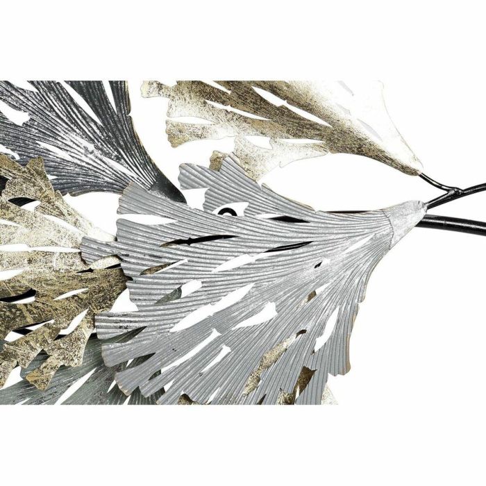 Decoración de Pared DKD Home Decor Gris Dorado Metal (65 x 10 x 134.6 cm) 1 Decoración de Pared DKD Home Decor Gris Dorado Metal (65 x 10 x 134.6 cm) 1